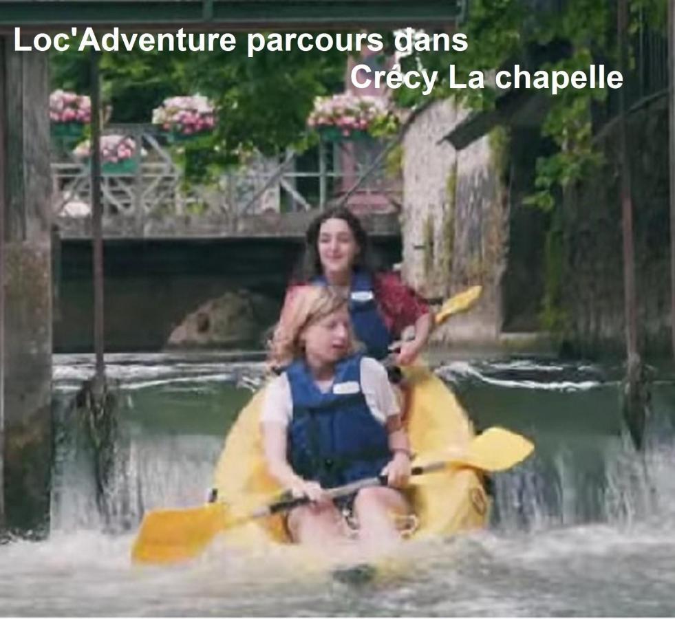 Les Nympheas, Appart Au Calme Et Grand Jardin A 15 Min De Disneyland, Crecy-la-Chapelle ภายนอก รูปภาพ